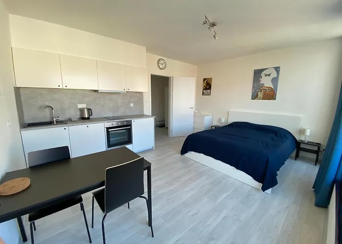 Cozy Studio With Garage In The City Center